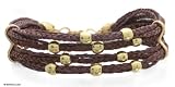 Palm bracelet, 'Brazil Sun' 0.6 W 7.3 L