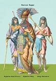 12 X 18 Stretched Canvas Poster Egyptian Staff Bearers, Egyptian King