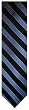 Men's Tommy Hilfiger Necktie Neck Tie Silk Blue Black & Silver