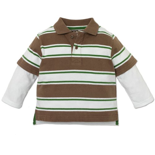 The Children's Place Boys Faux-layered Polo Shirt Sizes 6m - 4t