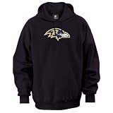Baltimore Ravens Black Tek Patch Hooded Sweatshirt