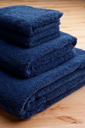 TURKISH 4-PC. TOWEL SET, NAVY, ULTIMATE PLUSH 700+ GSM