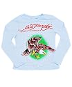 Ed Hardy Eagle Star Long-sleeved T-Shirt (Sizes 4  6)