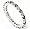 1.50CT Peridot & Diamond Eternity Ring 14K White Gold