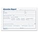 TOPS Absentee Report Forms, 4 x 6 Inch, 100 Sheets, 2-Pack, White (12391)