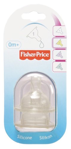 Childrens Toyshop   : Fisher Price Pack of two Slow Flow Teats