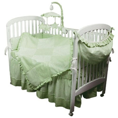 Sherbert Celery Crib Bedding