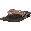 Reef Mens FANNING (BRIGHT PRINTS) TAN/BROWN/RED 9SR2415B-TWR-44 10 UK