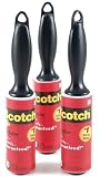 Scotch 3M 30-Sheet Mini Lint Rollers, Pack of 3