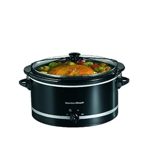 Hamilton Beach 33157TC 5 Quart Portable Slow Cooker by Hamilton Beach