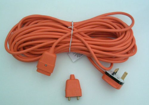 15m extension lead for Garden Strimmers & Mower etc 10A