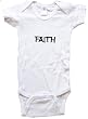 FAITH / Hurry Up - Name-series - White or Pink Onesie / Baby T-shirt