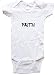 FAITH / Hurry Up - Name-series - White or Pink Onesie / Baby T-shirt