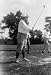 1914 WEAVER, SENATOR. PLAYING GOLF