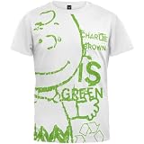 Peanuts - Green Chuck T-Shirt
