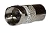 F Plug Male To Coax Socket Female Adaptor X 1 By Electrosmar
