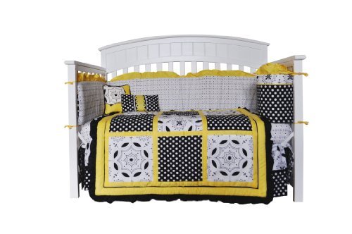 yellow nursery bedding