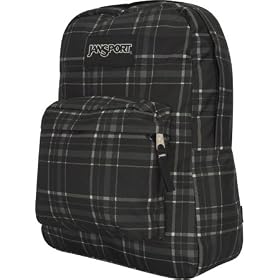 JANSPORT SuperBreak Darkside Plaid Backpack