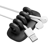 Quirky Cordies POP Wire and Cable Organizer, Black (PCORP-BK01)