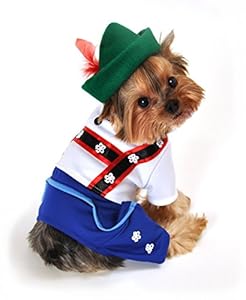 Anit Accessories AP1084-M Bavarian Lederhosen Dog Costume