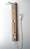 Fresca Pavia Stainless Steel (Bronze) Shower Panel