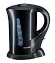 Severin WK 3363 Wasserkocher, schwarz / 1,0 Liter Inhalt / 1000 W