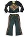 Beautiful Girl - Girls Pant Set, Teal Gold