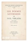 Produkt-Bild: Les Poemes Saturniens De Paul Verlaine : Texte Critique, Etude Et Commentaire, Avec Cinq Hors-Texte / Jacques-Henry Bornecque