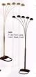 Gold 5-Cap Floor Lamp