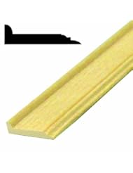 Art and Craft Supply: Midwest Products 3100 Basswood Miniature Baseboard Molding - Bead Retreat