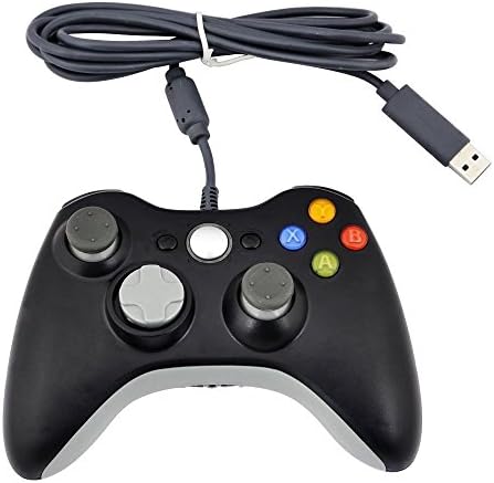 Smartive Xbox 360 Wired Controller for Windows &amp; Xbox 360 Console(Black)