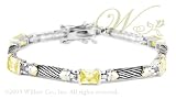 STUDIO 925: *TAHOE CANARY CZ BRACELET*