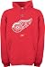 Detroit Red Wings -Red- Primary Logo Hooded Fleece Sweatshirt
