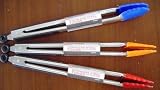 Stainless Steel Tong With Silicon Grip End 35cm (KA0079)