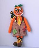 Mr Pumpkinhead and Crackerjack, a Crochet Pattern By Sue Pendleton
