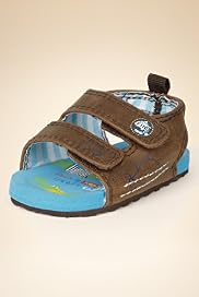 Open Toe Double Riptape Sandals