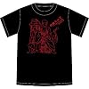 坊歌ろいど Tシャツ ブラック×レッド サイズ:M