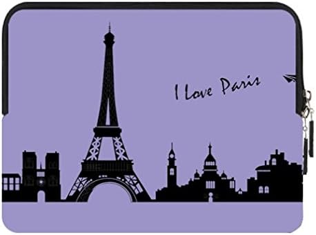 Eiffel Tower Theme Neoprene Protective Sleeve Tablet Sleeve for Apple iPad1/2/3/4 with Zipper