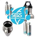 Stainless Steel Water Bottle Canteen - Single Pack