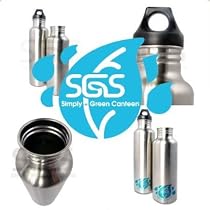 Stainless Steel Water Bottle Canteen - Single Pack