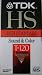 TDK T120HS High Standard VHS Video Tape Sound & Color Super Avilyn Technology Plus
