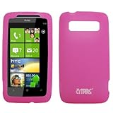 EMPIRE Hot Pink Silicone Skin Cover Case for Verizon HTC Trophy