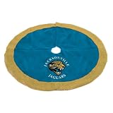 48" NFL Jacksonville Jaguars Logo Christmas Tree Skirt
