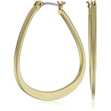 Kenneth Cole New York Goldtone Teardrop Hoop Earrin