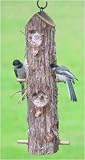 Songbird Cedar Suet Log with Perches
