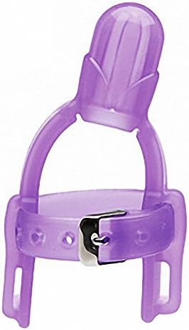 Bright Ming Baby teethers applies to thumb teethers gloves for babies prevent the baby finger bite (Purple)