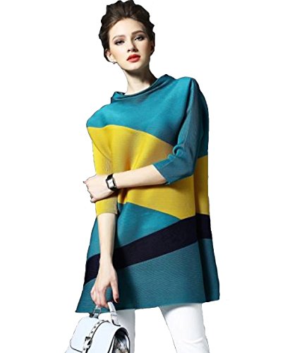 office mushroom チュニック レディース 七分袖 きれいめ マルチ カラー