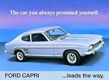 Ford Capri Steel Wall Sign