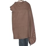 Special Birthday Gifts Wool Embroidered Shawls 80 x 40 inches