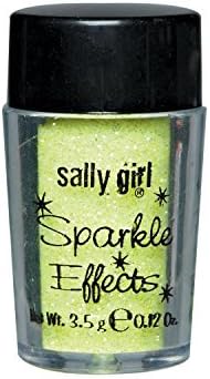 Sparkle Effect Loose Glitter Gleaming Green by Sally Girl